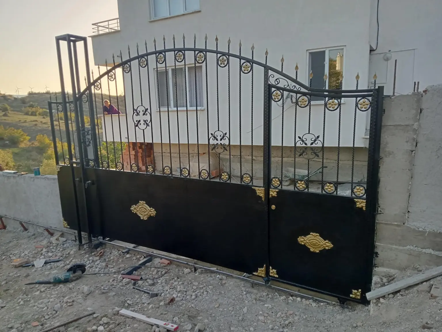 Ferforje Bahçe Kapısı